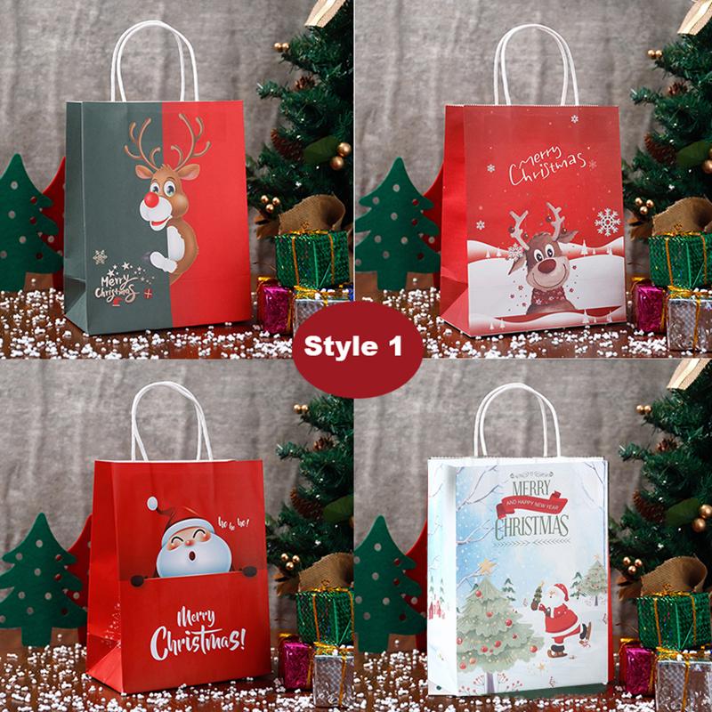 Set Crăciun Fericit Moș Crăciun Cadou Pungă Biscuiți Crăciun Petrecere Acasă Crăciun Formă Biscuiți Crăciun Anul Nou Autocolante Decorațiuni DIY