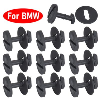 10 Peças Presilhas para Tapete de Chão com Trava de Torção e Arruelas Para BMW E32 E34 E36 E46 Série 3 E38 E39 Série 5 7 Fixadores de Reposição Automática