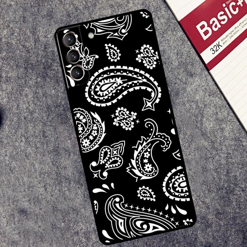 Royal Bandana Paisley Case For Samsung Galaxy S26 S25 Ultra S20 S21 S22 S23 S24 Ultra S10 Plus S25 FE Cover Coque