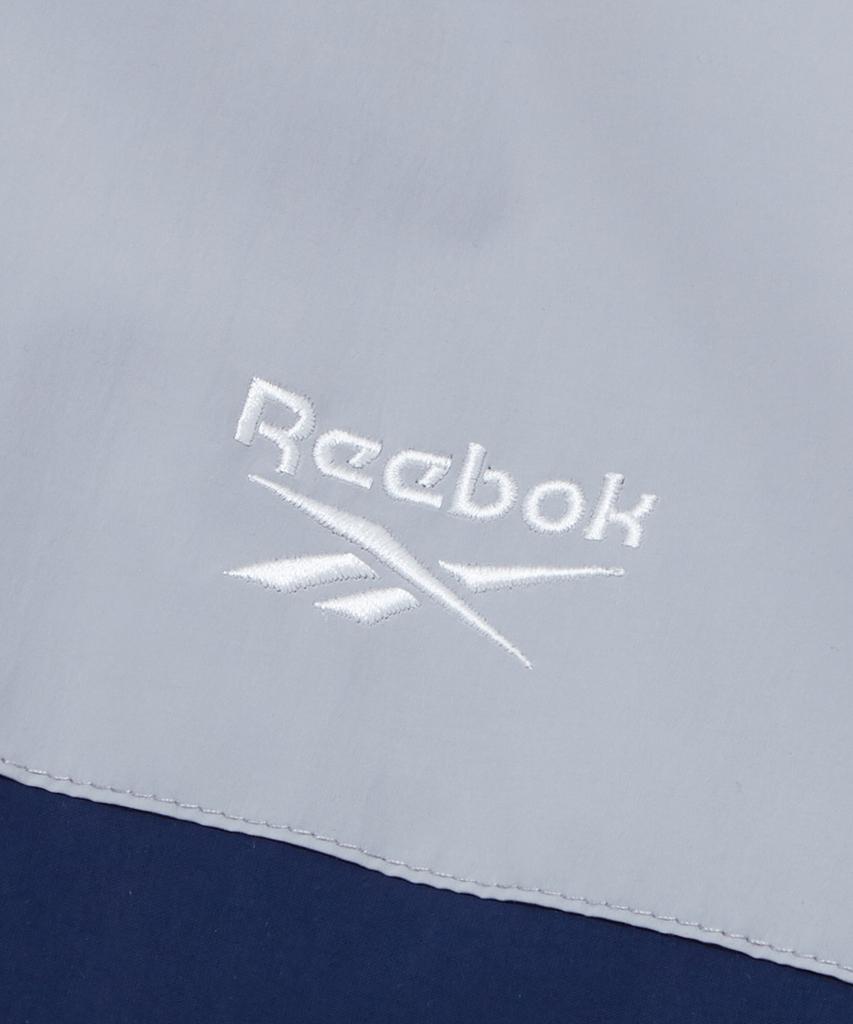 Reebok Sporty Colorblock Padded Jacket - Light Gray