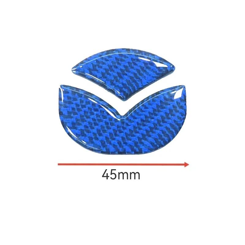 2025 Hot For Mazda Axela CX3 CX4 CX5 RX7 Atenza MX3 MX5 CX9 CX7 RX8 SKYACTIV Epoxy Sticker Car Steering Wheel Emblem Modified De