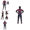 Breathable And Stretchable Spider Miles Morales Costume For Kids And Adults