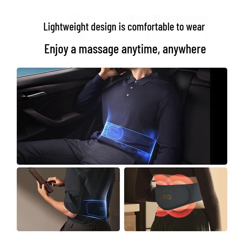 SKG W7 II Luxury Mid-Frequency Pulse Waist Massager CN Plug (adapter Included)