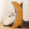Holzkratzbaum Kratzkratzer Abnehmbares Bett 3 in 1 Kratzbaum für Katzen Training Krallen schleifen Kratzbrett
