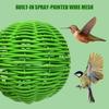 Portable Plastic developed Bird House Creating Warm Space For Various Small Bird Breeds