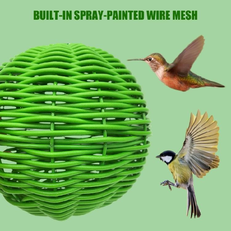Portable Plastic developed Bird House Creating Warm Space For Various Small Bird Breeds