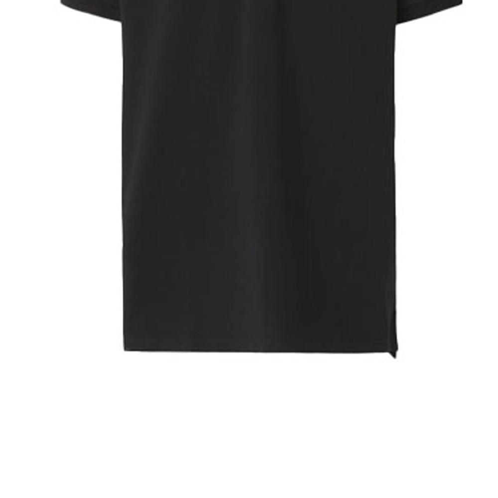 Burberry Polo Shirts Men's Black Polo Collar Moderate Straight Fit 80454891