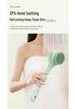 Wireless Long-Handle Electric Bath Brush with Digital Display - Waterproof Automatic Shower Scrubber