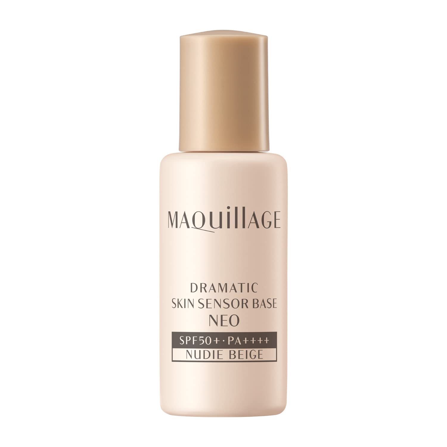 

Maquillage Dramatic Skin Sensor Base NEO Mini Size Nude Beige Makeup Base Nude Beige Naturally blends in with bright bare skin 8mL Fragrance-free