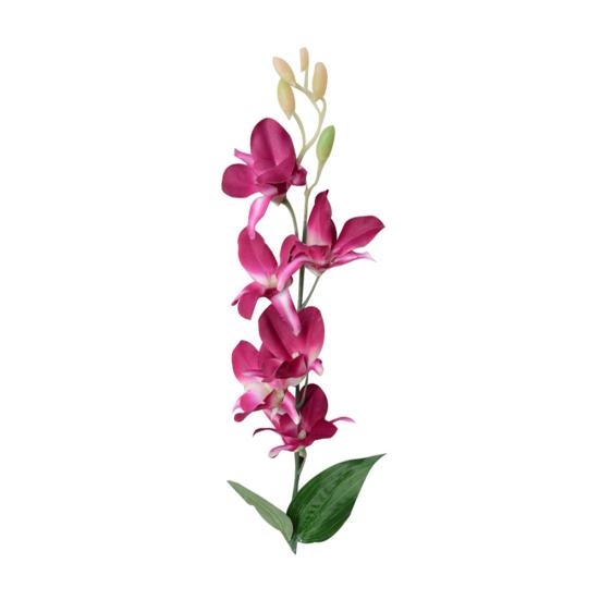 Artificial Fake Orchid Flower Plant Home Office Wedding Party Decor Ornament