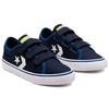 Converse Star Replay 3V Low Top Kids Skate Shoes Kids Sneakers Dark-Blue 667802C