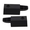 1 Pair Rear Cargo Cover Pin Parcel Shelf Catch Clip LR012846 LR012847 Fit for Land Rover Freelander 2 Range Rover Sport Black