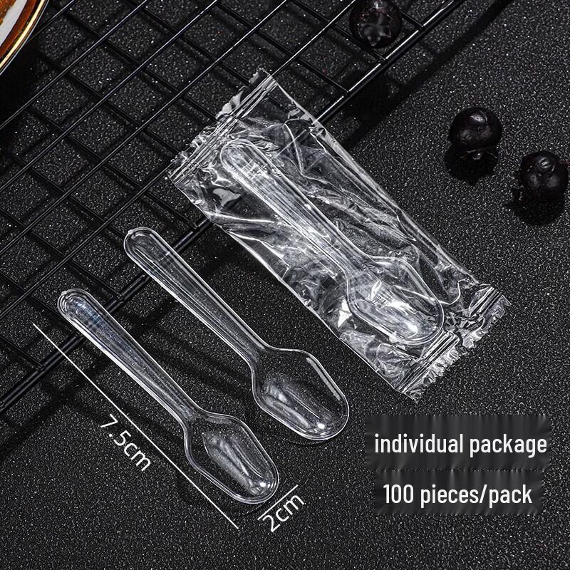 Disposable Plastic Tasting Spoons