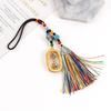 Tibetan Vajra Mantra Prayer Wheel Five-Color Pendant Charm