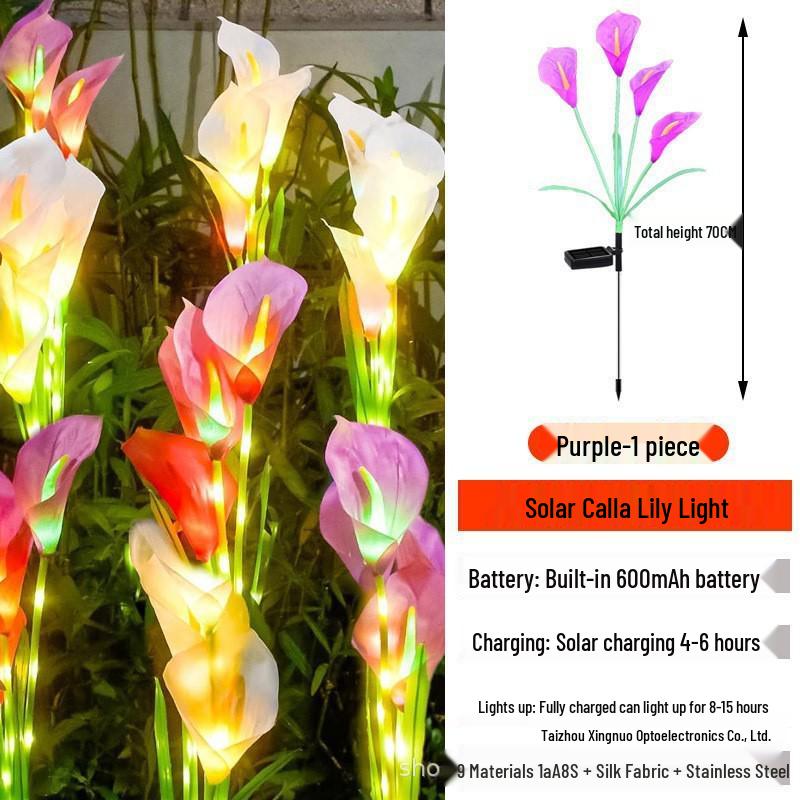 Hot Sale LED Firefly Solar Garden Lawn Waterproof Outdoor Camping Light