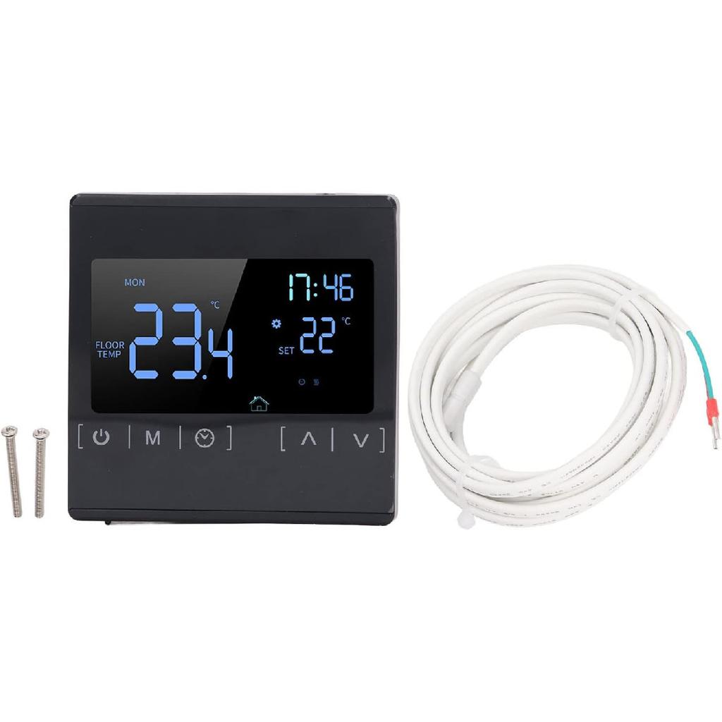 Programmable Smart Home Thermostat Digital Thermostat Intelligent Temperature Controller AC85V to 250V