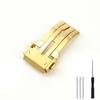 18/20/22/24mm For Hublot Big Bang Classic Fusion Stainless Steel Watch Bcuckle Deployment Folding Clasp Lock Hidden Push Button