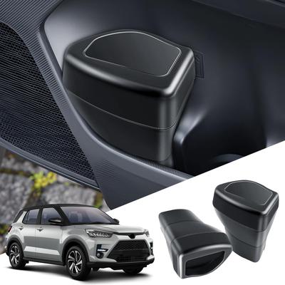 ECOZEN Trash Cans for Toyota Raize A200 Perfect for Storing Small Items and Storing Features a Made of 2-Piece Set Door-Mounted Series/210A Models.
