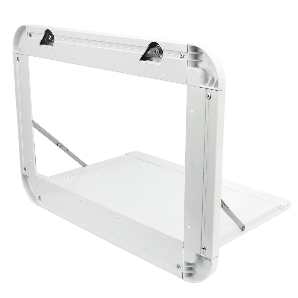 RV Folding Table Aluminium Alloy 20kg Maximum Load Bearing Side Mounted External Foldable Picnic Din