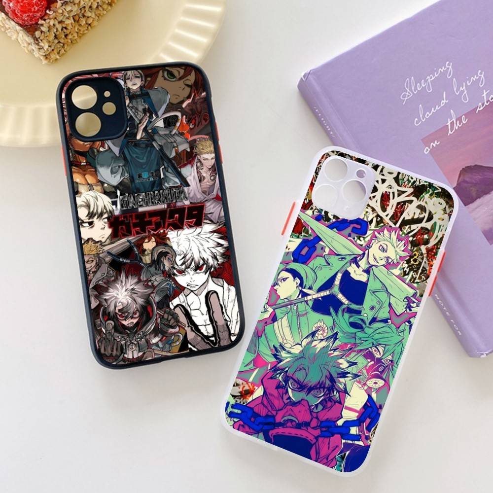 Anime GachiakutaS Phone Case For IPhone 14 11 12 13 Mini Pro Max 8 7 Plus X XR XS MAX Translucent Matte Cover