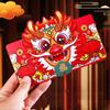 With Tassels 2024 Folding Red Envelope Hot Stamping Lucky Festival Bag  New Year