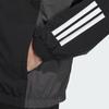 Adidas Woven Logo Color Block Sports Casual Long Sleeve Jacket Men Jackets Black KC3920