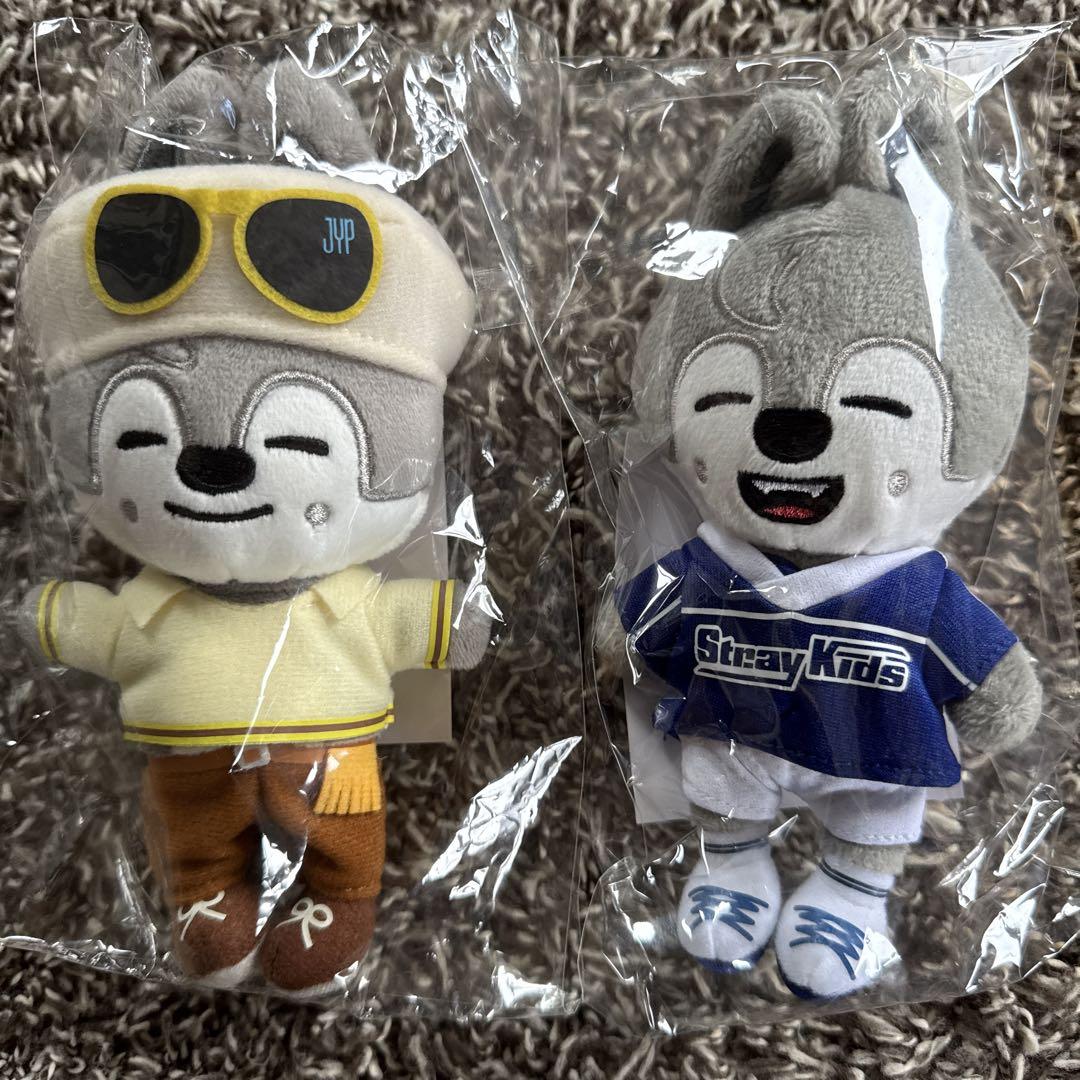

[USED] Stray Kids Bang-chan Plush Toy Set of 2