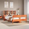 VidaXL Bunk Bed Without Mattress Wax Brown 140x190 Cm Solid Pine 3323001