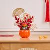 Year of the Horse Persimmon Bucket Spring Festival Blessing Bucket New Year Decoration Supplies New Year Living Room Decoration Festive
