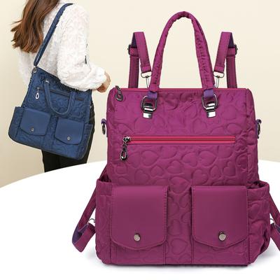 Borsa a spalla multifunzionale da donna Zaino di grande capacità