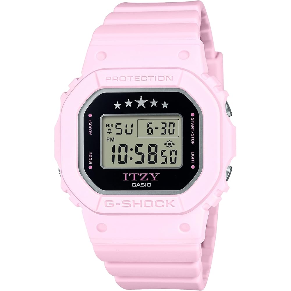 

Casio G-Shock ITZY Collaboration Mid-Size Watch Eco-Friendly Material Light Pink Women s GMD-S5610IT-4BJR