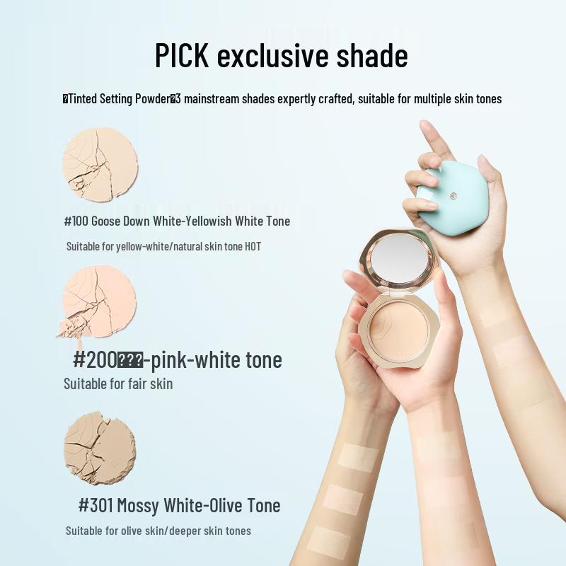 TIMAGE Flawless Finish Setting Powder Compact