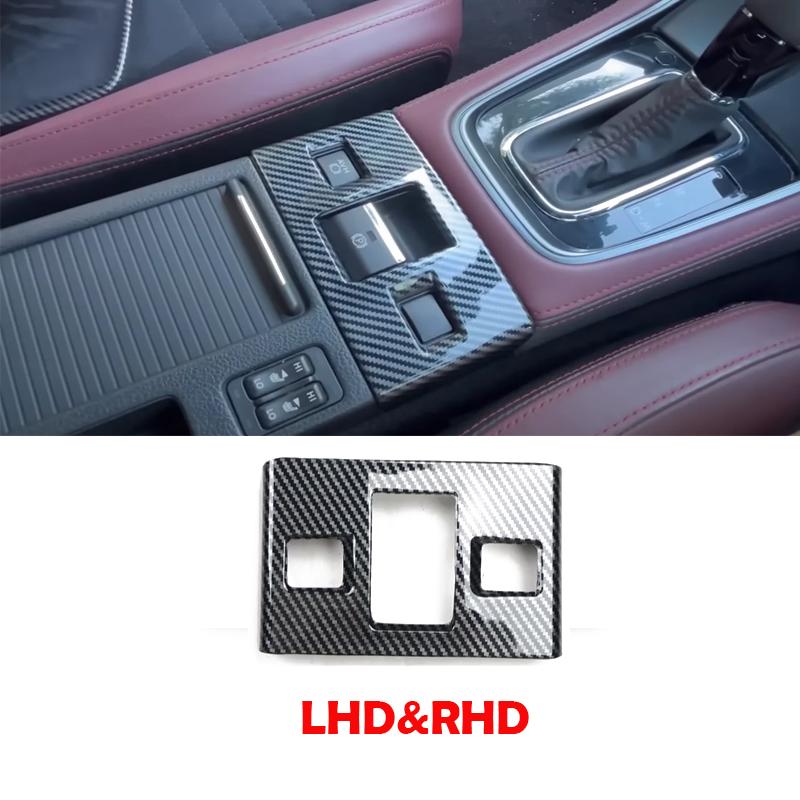 LHD RHD For Subaru WRX STI XV 2014- ABS carbonfiber Interior Accessories door handle window switch AT Gear Shift Box Panel