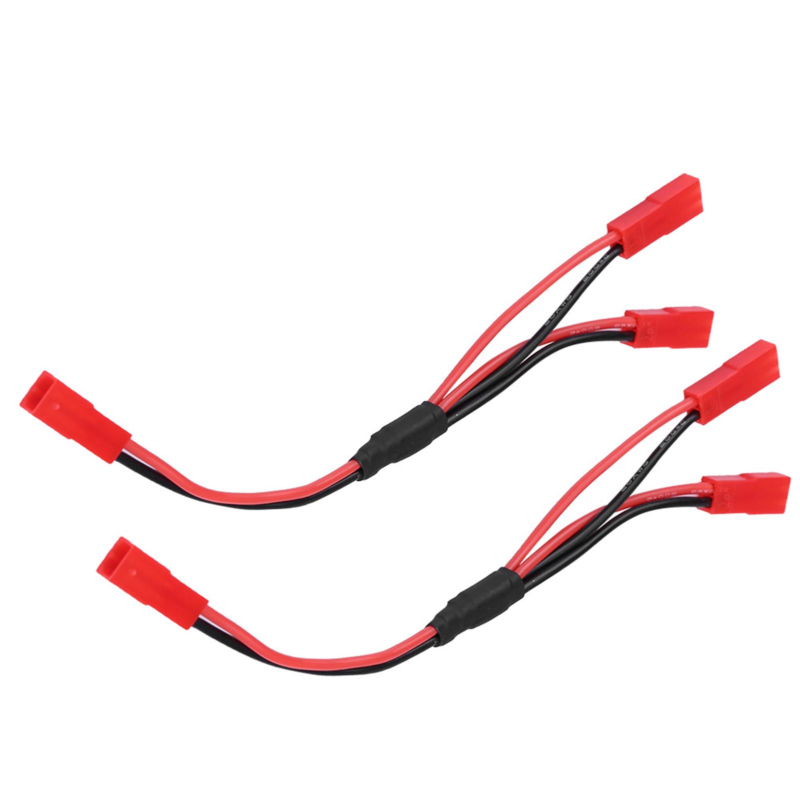 

2 шт. JST Y-кабель Роз єм-роз єм Провід для TRX4 ESC RC Аксесуар
