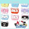 Cute Cartoon Kt Meiliedi Kuro Mini Leather Makeup Bag For Kids Small Size, Candy-colored Pop