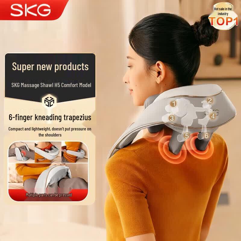SKG H5 Neck and Shoulder Massager CN plug (adapter included)