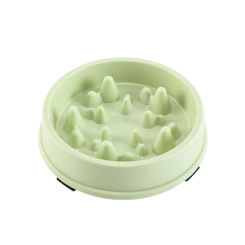Anti-Choke Slow Feeder Dog Bowl, Pet Slow Eating Food Bowl for Dogs Cats, Anti-Gulping Bloat Stop Pet Feeding Supplies