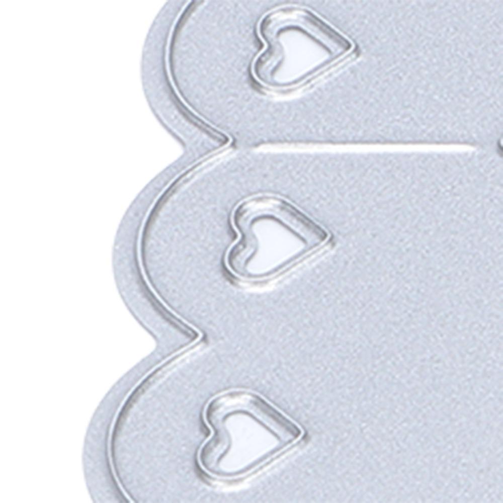 Heart Shape Carbon Steel Die Thin Metal Embossing Dies Box Cutting Dies  DIY Craft Lovers