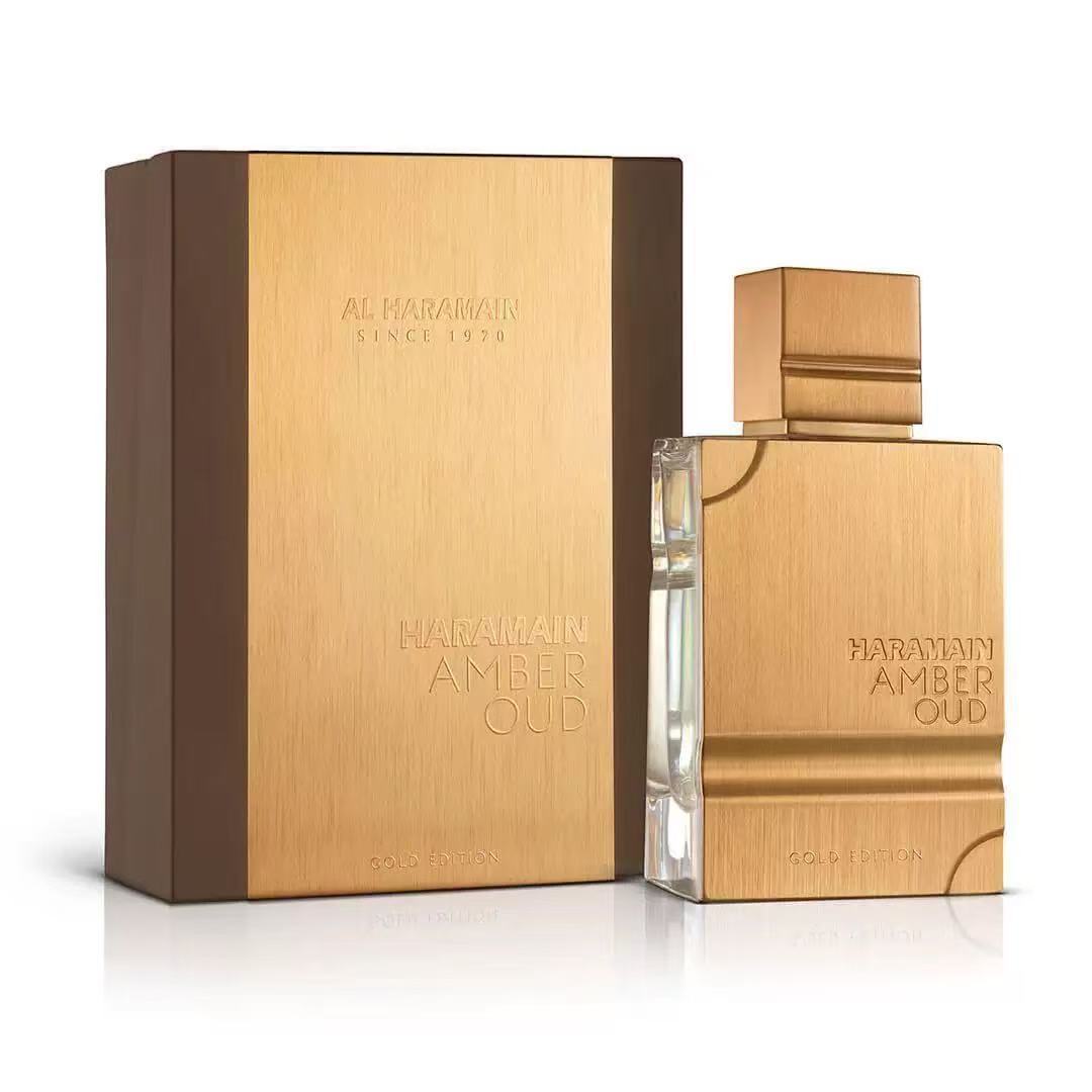 AL Haramain Amber Oud Perfume 60ml Arabian Dubai Unisex Fragrance GOLD EDITION