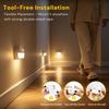 Smart Wireless LED Motion Sensor Night Light for Home, Wake-up, Bedside, Bathroom, Hallway, and Closet