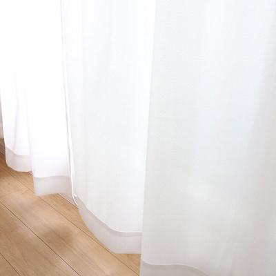 Mirror Lace Curtains That Are Hard To See Through At UV Protection TEIJIN Coolness Set of 100cm Wide X 176cm Long Night, (WH) Heat-shielding 2,