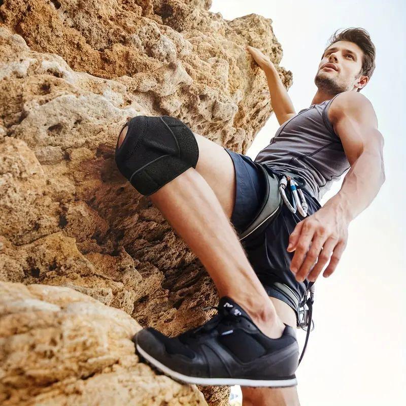 Outdoor hiking, breathable basketball, cycling, knee pads, running, reinforced protective gear, spring knee pads