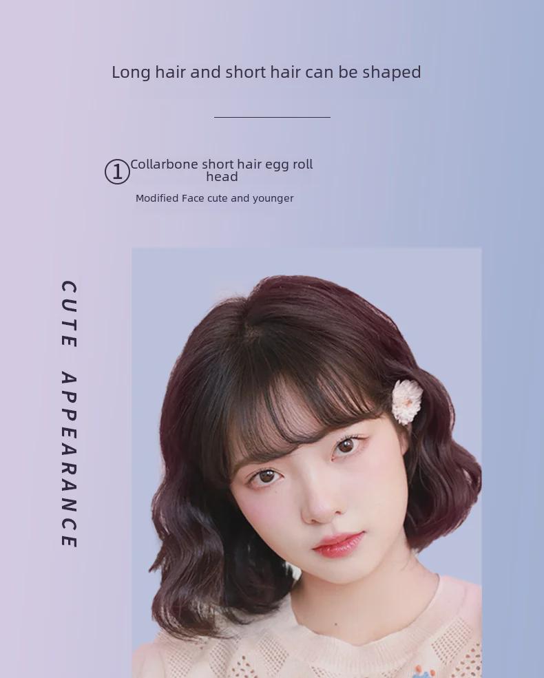 32mm Egg-Style Curling Iron: New Ripple Design for Students