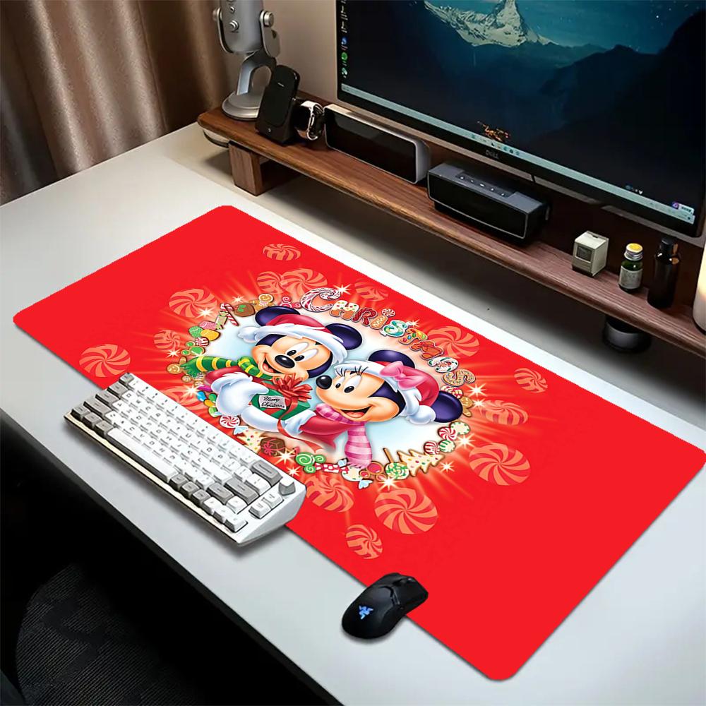 1Pc Mickey Minnie Mouse Easter Theme Mouse Pad 2Mm Thick Rubber Base Perfect Bedroomofficegame Room Ideal Gift Computer Keyboard Enthusiasts