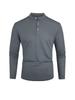 Men'S Henry Collar Long Sleeve Polo Shirt Men'S Autumn Casual Breathable Daily Spring High Quality Bottoming Shire Tt