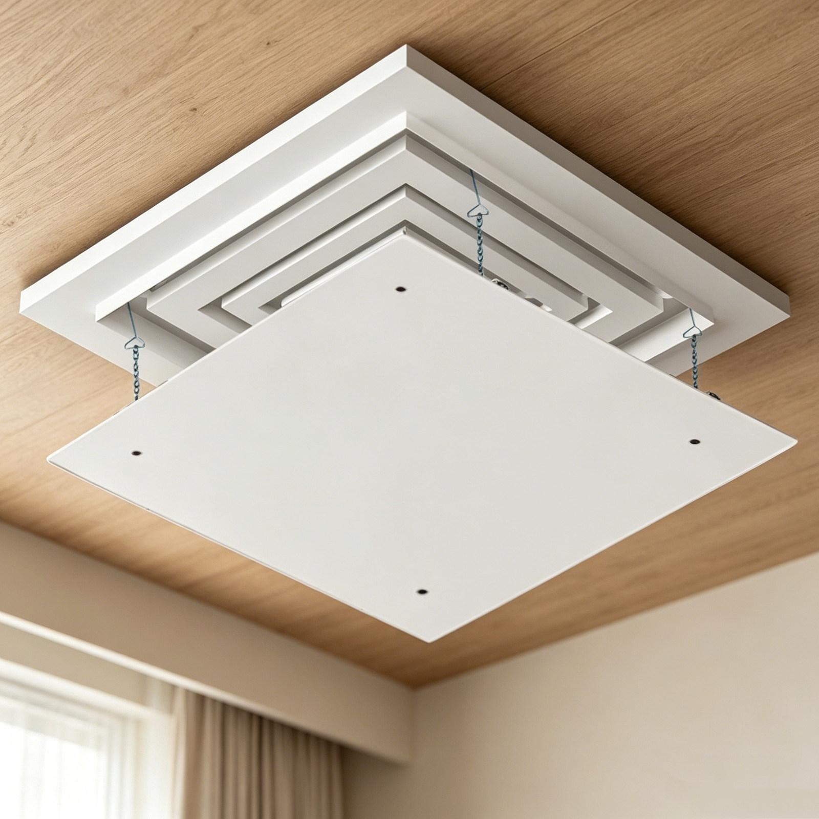 Square Ceiling Central Air Conditioning Windshield