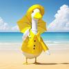 Hawaiian Porch Goose Summer Outfit Summer Porch Goose Outfits Cute Goose Clothes Bikini Goose Costume for Garden Yard Decor