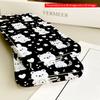 Black & White Cute Animals Pattern Phone Case All Inclusive Film Hard Phone Case, Compatible with iPhone 18 Pro Max 17 16 15 14 13 12 11
