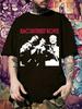 Backstreet Boys Band Graphic T-shirt - Black Tee with Red Lettering