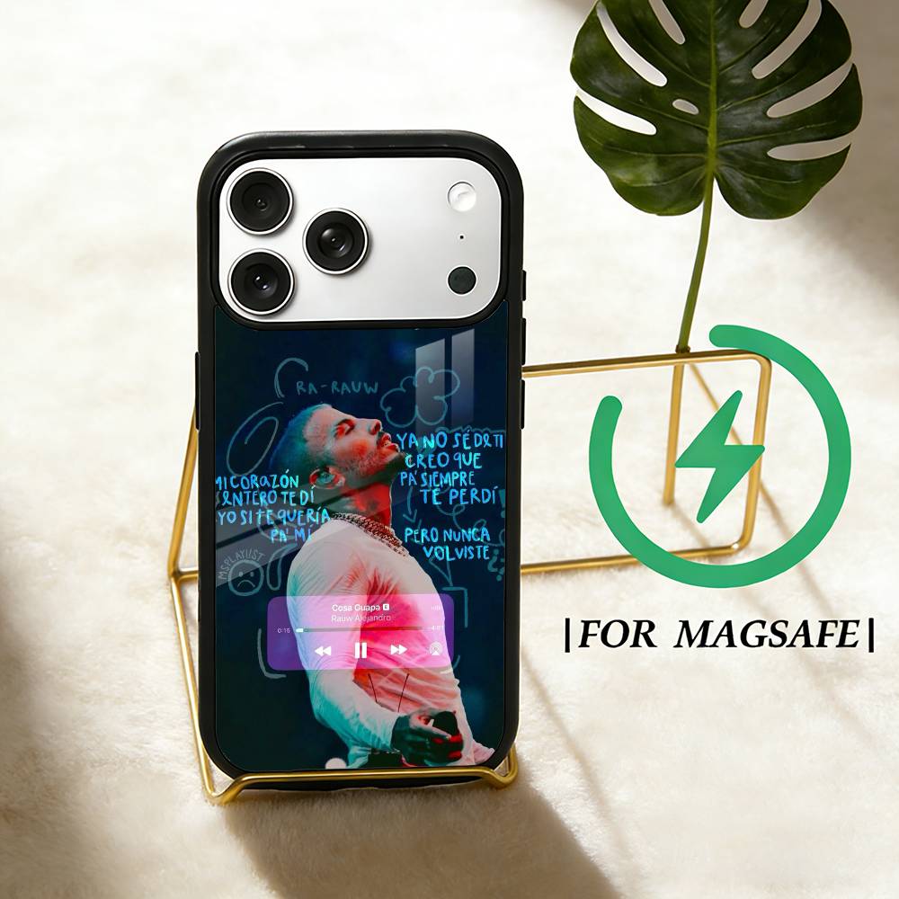 Singer R-Rauw Alejandro Phone Case For iPhone 17,16,15,14,13,12,Plus,Pro,Max For Magsafe Magnetic Wireless Charge